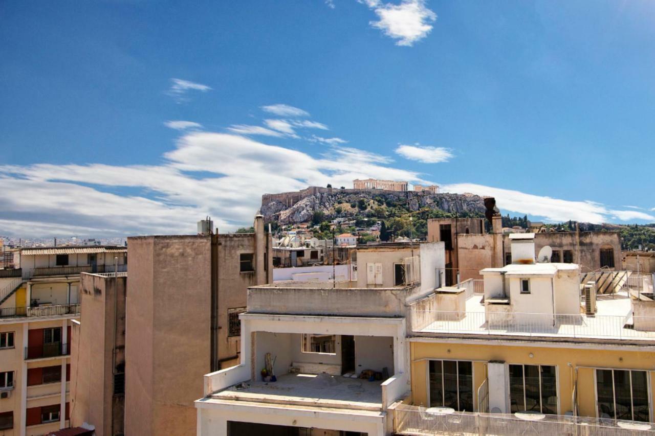 Topfloor Stylish Apartment With Acropolis View! Афины Экстерьер фото