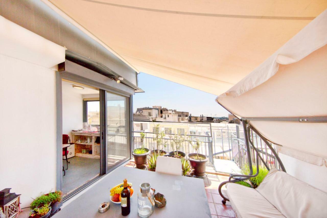Topfloor Stylish Apartment With Acropolis View! Афины Экстерьер фото